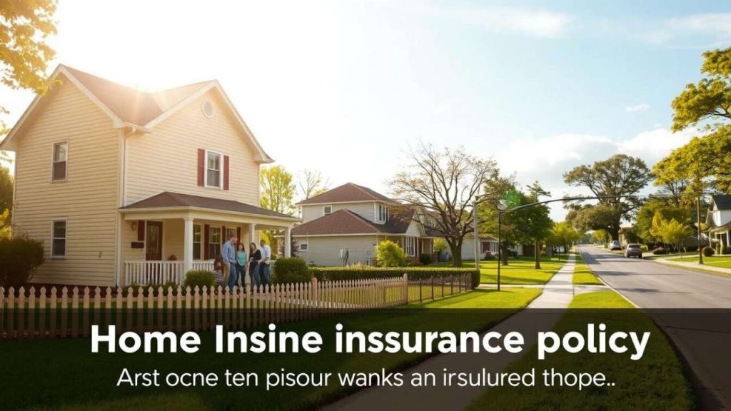 Evansville Home Insurance—Compare Rates, Reduce Risk, and Protect Your Property with Trusted Partners A happy family standing outside their house, showcasing the security and protection provided by Evansville Home Insurance.